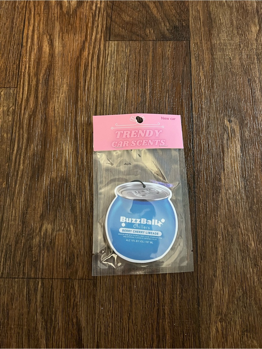 🩵🍒 BuzzBallz Chillers Car Air Freshener – New Car Scent